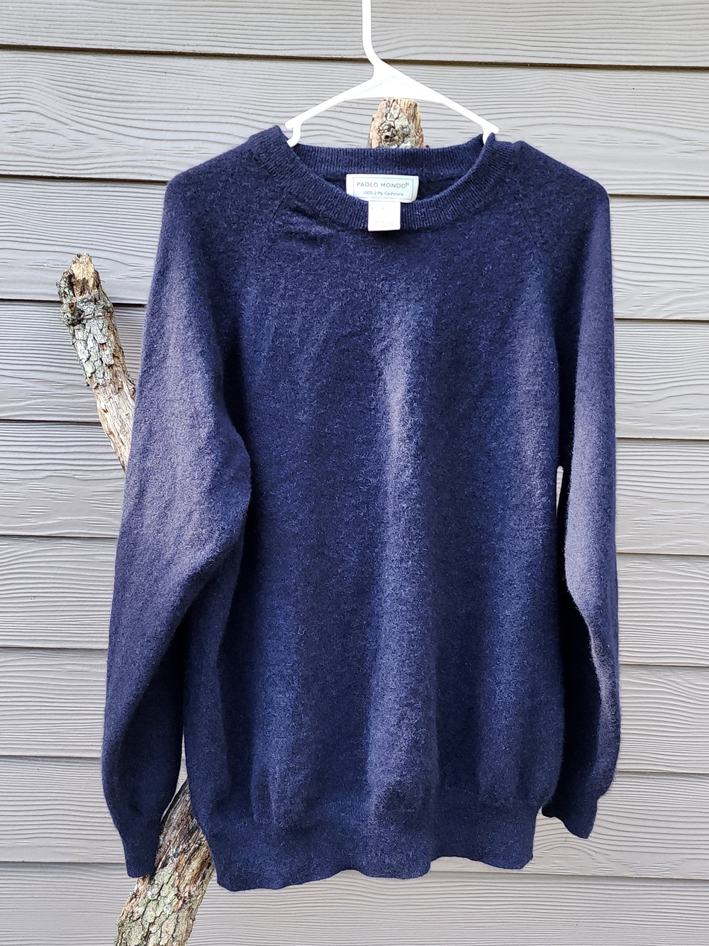 Paolo Mondo 100% 2 Ply Cashmere Sweater